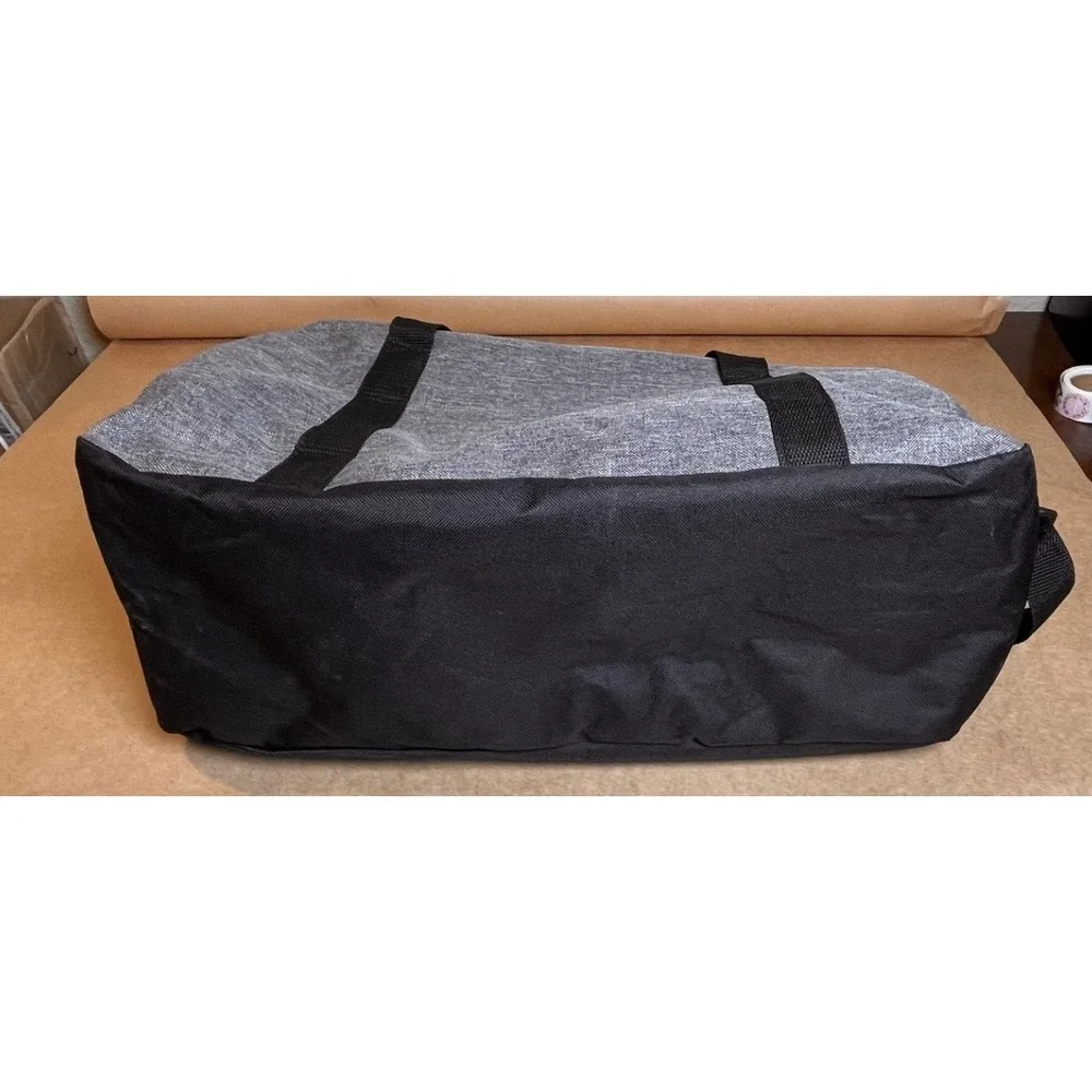 IBM Logo Gray Duffel Bag Travel Gym Carry On Shoulder Bag